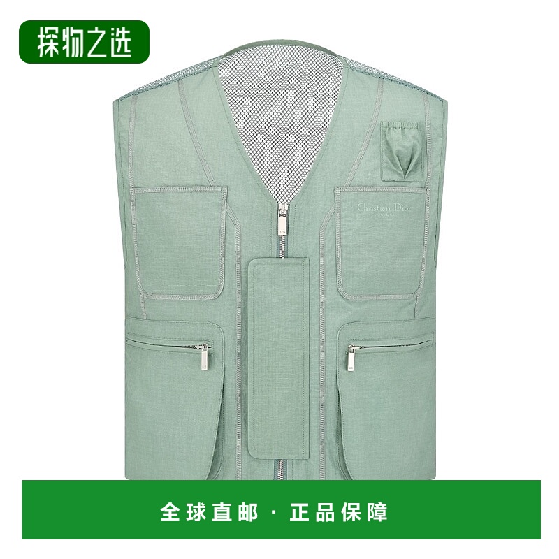 香港直邮Dior 拉链马甲 383C670A5771