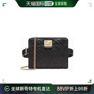 香港直邮Fendi logo压纹腰包 8BT305A72V