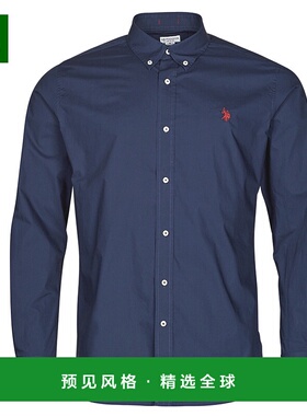 欧洲直邮U.S Polo Assn.  DIRK 男装长袖衬衫 66194-52112-173
