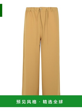 香港直邮Marni 弹性腰带休闲裤 PUMU0290A1UTP771