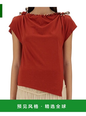 香港直邮Isabel Marant 不对称T恤 TS0272FAC2K05I短袖