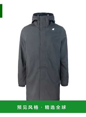 香港直邮K-WAY 男士夹克 K7126WWA3C AW2025 黑色 THOMAS BONDED