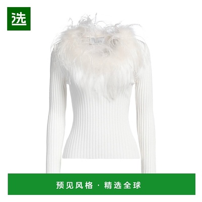 1h可退 香港直邮Giuseppe Di Morabito 女士 毛衣 white白色 舒适