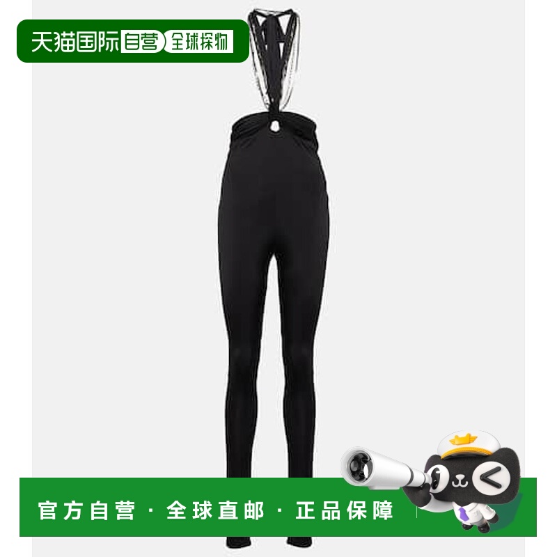 香港直邮The Attico 女士 Ruby 挂脖高腰修身长裤