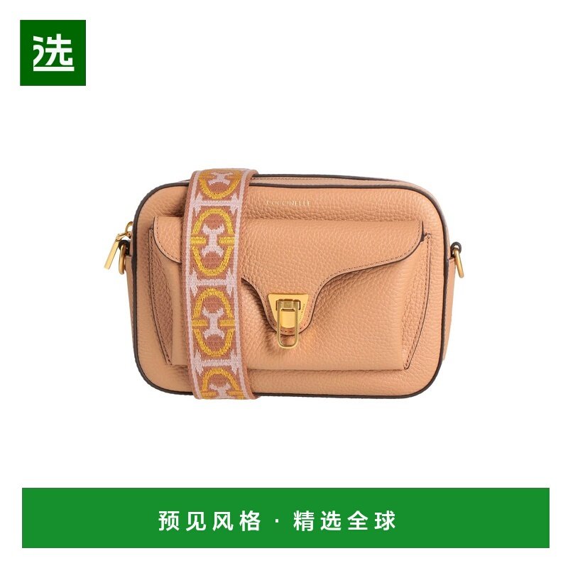 1h可退 香港直邮Coccinelle 女士 Bags 斜挎包 brown棕色 舒适时,箱包皮具/热销女包/男包,通用款女包,淘宝优惠券,粉丝福利购,淘宝优惠卷