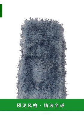 香港直邮GANNI 女士围巾 A7247646 SS2025 宝蓝色 Sciarpa Long P