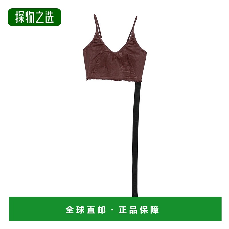 香港直邮Rick Owens Drkshdw 细肩带吊带 DS02E7132SDSW