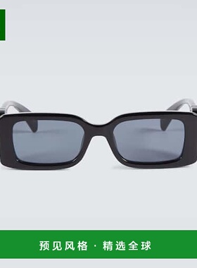 1h可退 香港直邮Gucci 古驰 男士 徽标矩形太阳眼镜 000919新款
