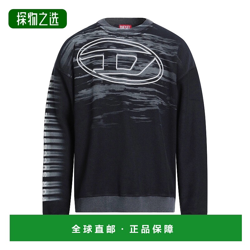 香港直邮Diesel 迪赛 男士 卫衣 blue蓝色 舒适时尚