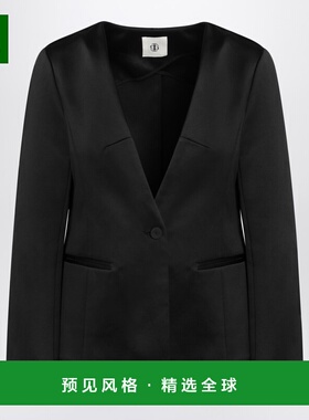 1h可退 香港直邮THE GARMENT 女士 黑色单排扣棉混纺夹克 20984PL