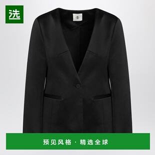 1h可退 香港直邮THE GARMENT 女士 黑色单排扣棉混纺夹克 20984PL