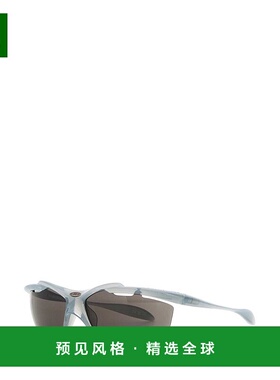 香港直邮Balenciaga 巴黎世家 女士 TURBO 浅蓝色醋纤方形太阳眼