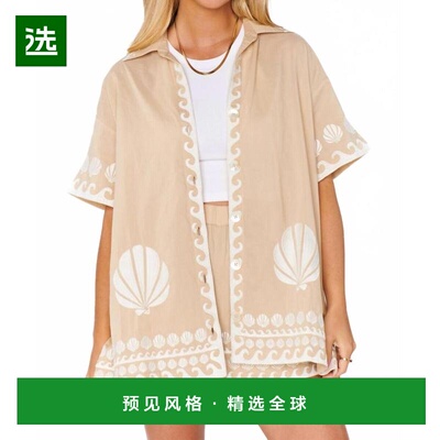 1h可退 【美国直邮】show me your mumu 女士 衬衫短袖
