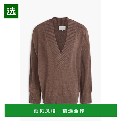 1h可退 香港直邮LOULOU STUDIO 女士 Sage 羊绒毛衣 SAGEWOOD