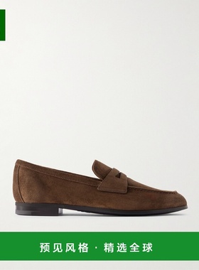 1h可退 香港直邮church s 男士 Milton 绒面革乐福鞋 EDC1339CAF0