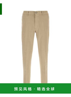 1h可退 香港直邮pt01 男士 Reggae 浅褐色弹力棉质裤子 C5TP01Z0S