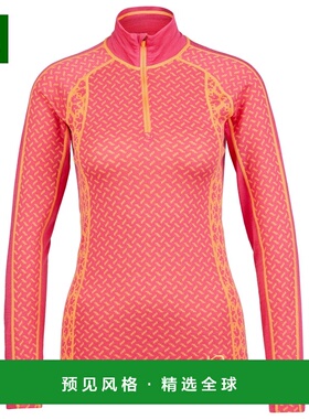 香港直邮KARI TRAA 女士户外T恤 1152698BRIGHTPINK CO 粉红色