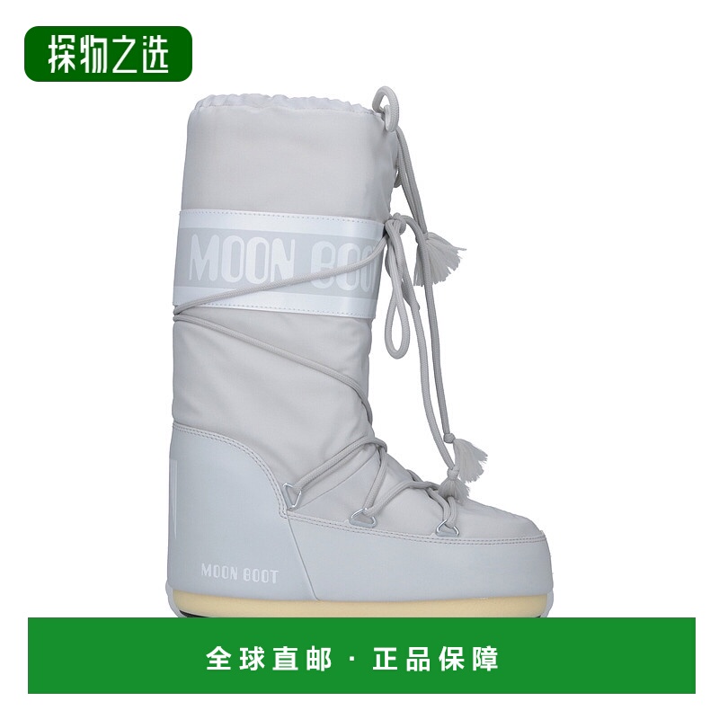 香港直邮moon boot 月亮靴 女士 Moon 灰色靴子 80D1400440H003