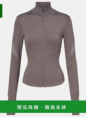 1h可退 香港直邮adidas 阿迪达斯 女士 TruePace 夹克 grey灰色