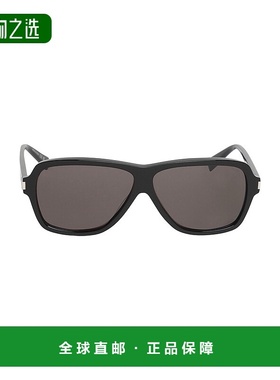 1h可退 香港直邮Saint Laurent 圣罗兰 男士 太阳眼镜 black黑色