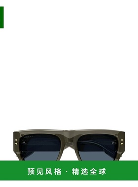 香港直邮Gucci 古驰 男士 徽标太阳镜 GG1262S grey灰色 舒适时尚