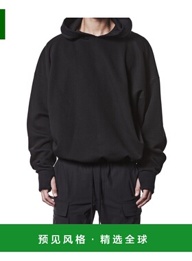 香港直邮Thom Krom 男士卫衣 MS186BLACK AW2025 黑色 HOODED MEN