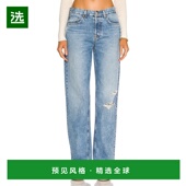 香港直邮GRLFRND 女士 Bella 1h可退 低腰男友风牛仔长裤 GF45309