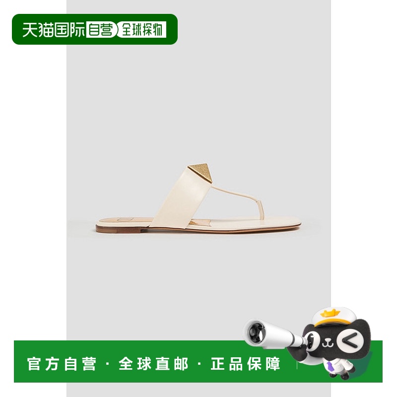 1h可退 香港直邮Valentino 华伦天奴 女士 One 铆钉皮质凉鞋 W0S0