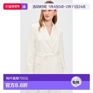 1h可退 香港直邮GOOD AMERICAN 女士 基础款西装料束带西装外套