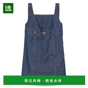 女士 思琳 EMPIRE无水洗牛仔布迷你连衣裙 香港直邮Celine 1h可退