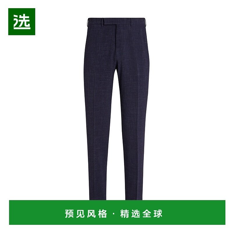 香港直邮Zegna 腰带环休闲裤 949F77A975T