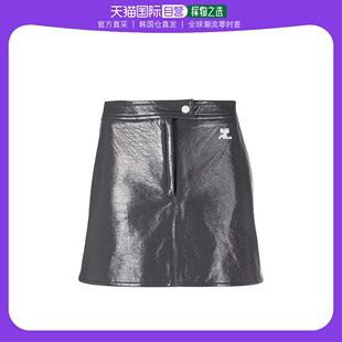 0939020 韩国直邮COURREGES23FW裙子女223CJU001VY0014 STEEL GRE