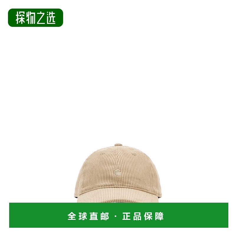 香港直邮CARHARTT WIP 男士 Harlem 沙色灯芯绒帽子 I0268900FGXX