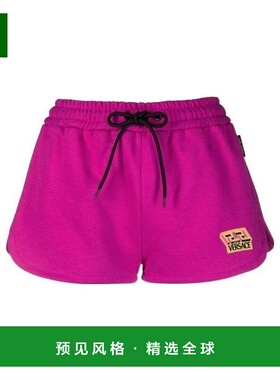 香港直邮Versace 抽绳休闲短裤 1A0117410024141PA40