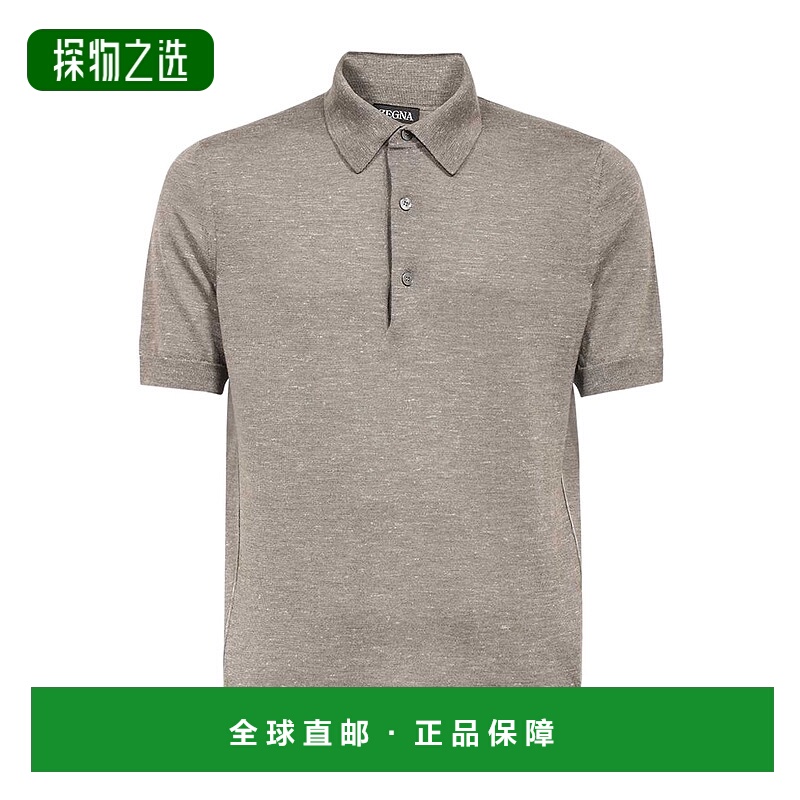 香港直邮Zegna 短袖Polo衫 RUDF91A7C32N97001杰尼亚