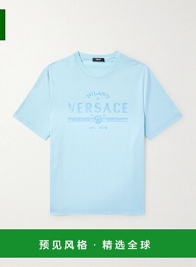 1h可退 Versace 范思哲 男士 短袖T恤 10133021A13421