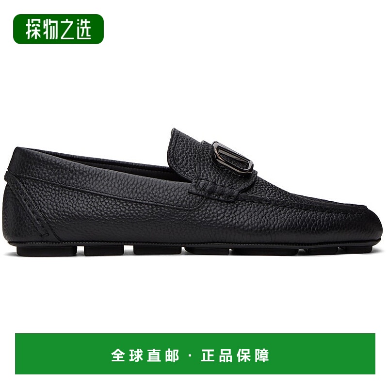 1h可退 香港直邮Valentino 华伦天奴 男士 黑色 VLogo Signature