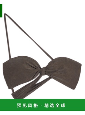 香港直邮Jacquemus 不对称扭曲抹胸 231JS055-23性感吊带