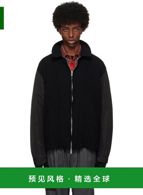 1h可退 【美国直邮】UNDERCOVER 黑色 UC2D4210 男士夹克 100 羊