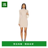 香港直邮enza costa 女士 1h可退 真丝高领迷你连衣裙 SKVS5566