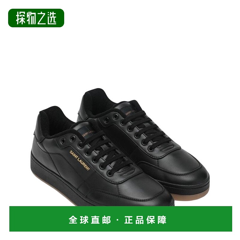 1h可退 欧洲直邮saint laurent 男士 时尚休闲鞋牛皮男鞋
