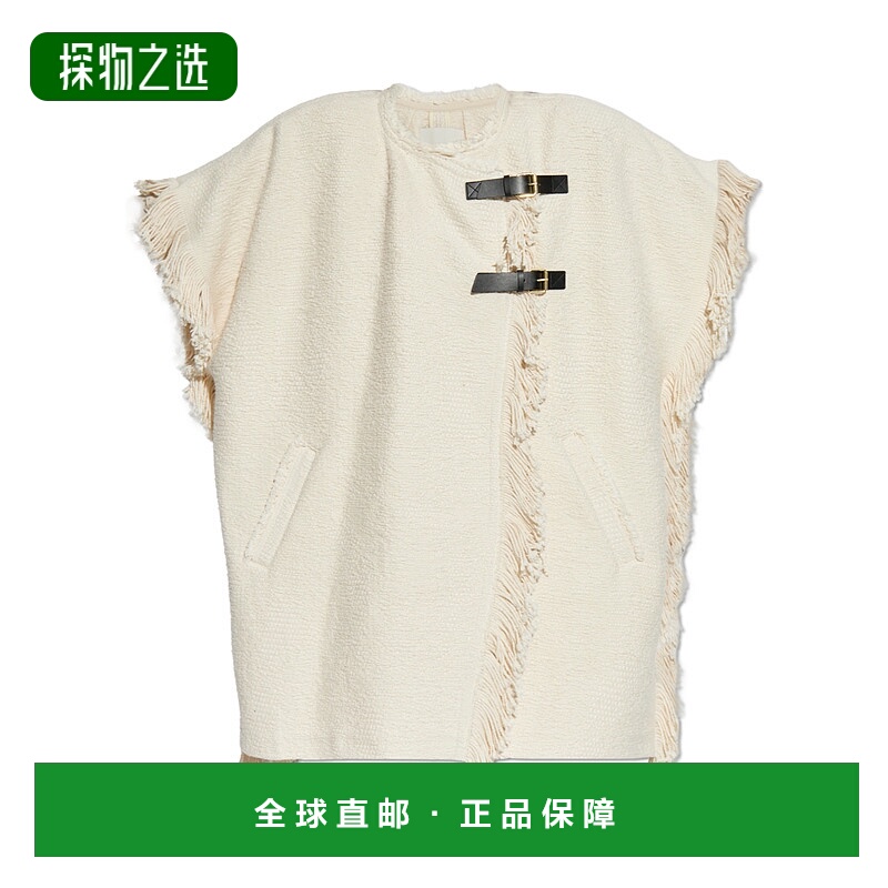 香港直邮Isabel Marant 圆领斗篷 MA0449FBC3D04I