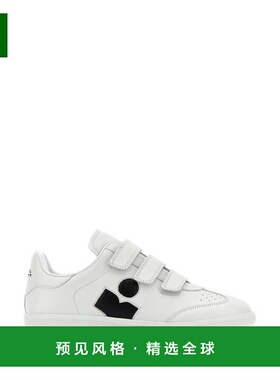 1h可退 香港直邮ISABEL MARANT 女士 SN 白色皮质徽标经典款运动