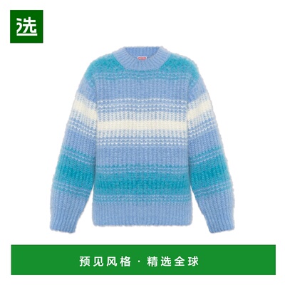 1h可退 香港直邮KENZO 女士针织衫 FF62PU7163CG63 AW2025 蓝色