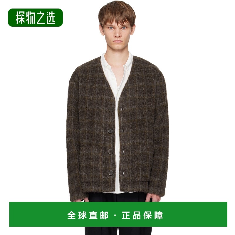 香港直邮Our Legacy 男士 棕色开衫 M4256CD 舒适时尚