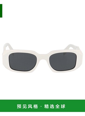 1h可退 香港直邮Prada 普拉达 女士 徽标太阳镜 PR17WS white白色