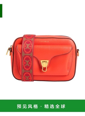 1h可退 香港直邮Coccinelle 女士 Bags 斜挎包 orange橙色 舒适时
