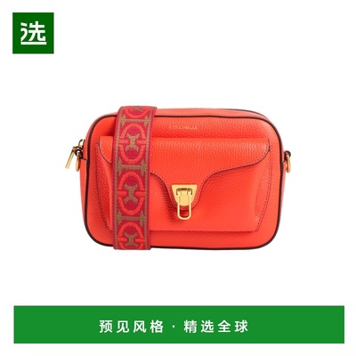 1h可退 香港直邮Coccinelle 女士 Bags 斜挎包 orange橙色 舒适时