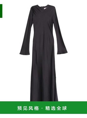 1h可退 香港直邮Semicouture 女士 喇叭袖子睡裙 S5WM12Y490