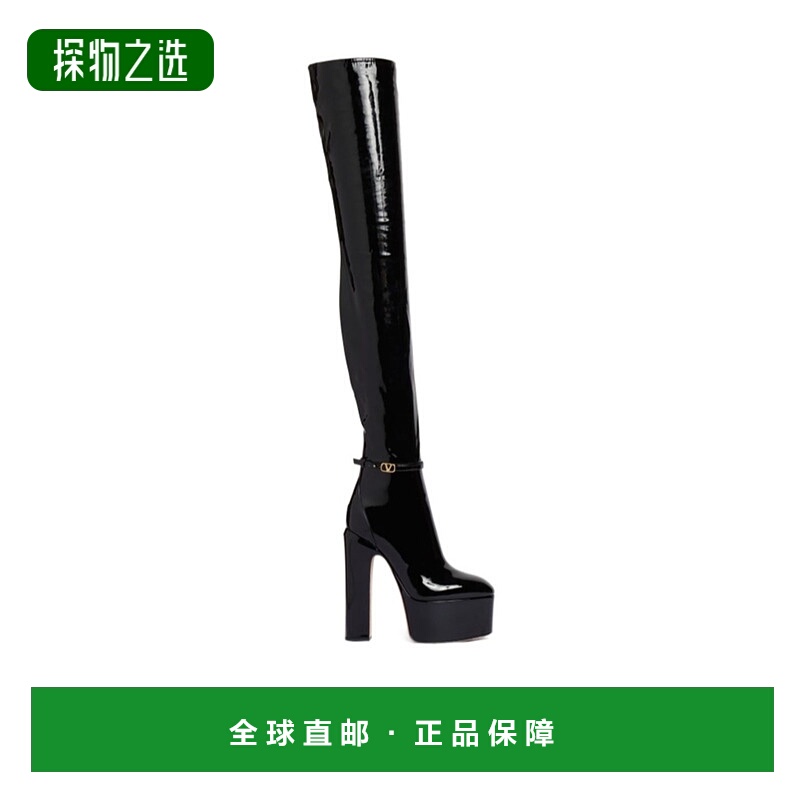 香港直邮Valentino 徽标长筒靴 76I-G70013